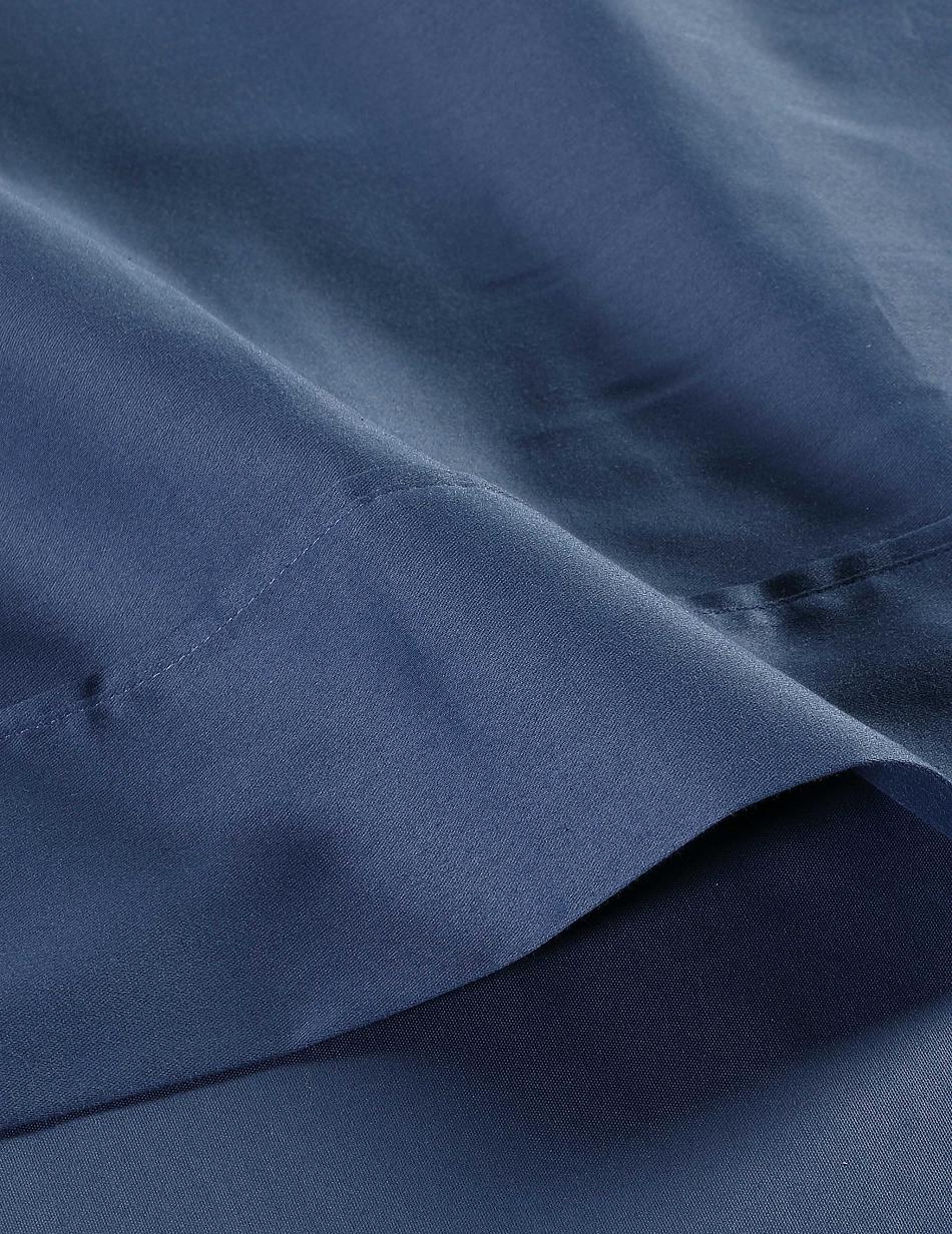 Anne Klein Reverie Anti-Microbial Sheet Set Bedding Navy | ASGDF39383