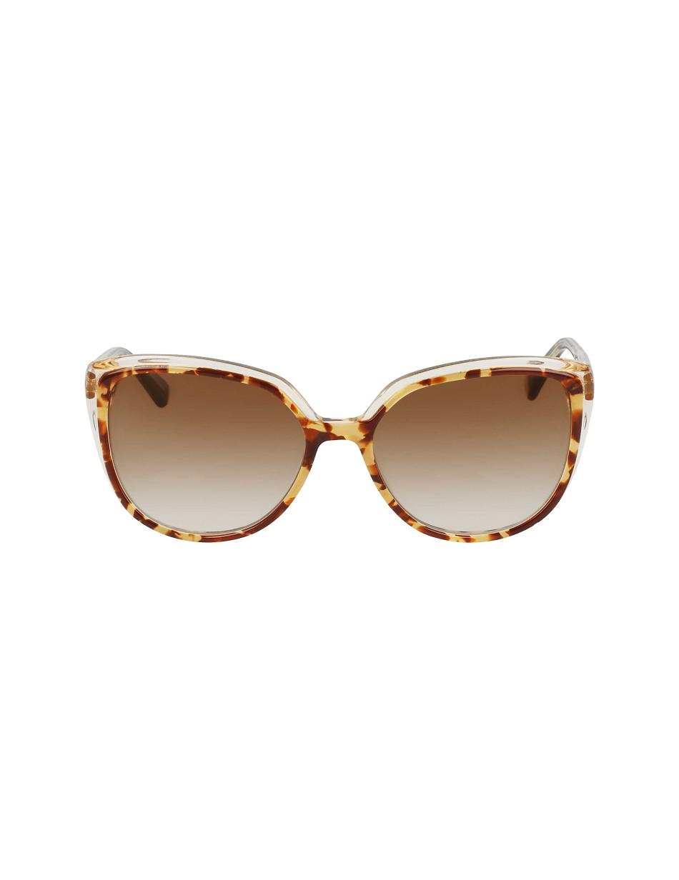 Anne Klein Tortoise Cat-Eye Sunglasses Best Sellers Beige | PSGER97469