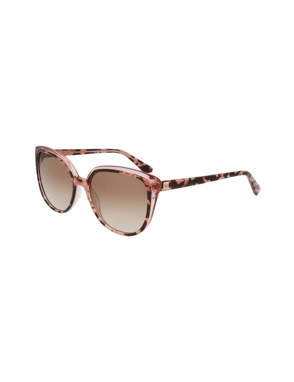 Anne Klein Tortoise Sunglasses Cat-Eye Pink | SGZPD77550