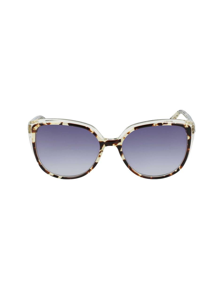 Anne Klein Tortoise Sunglasses Cat-Eye White | MSGFT51436