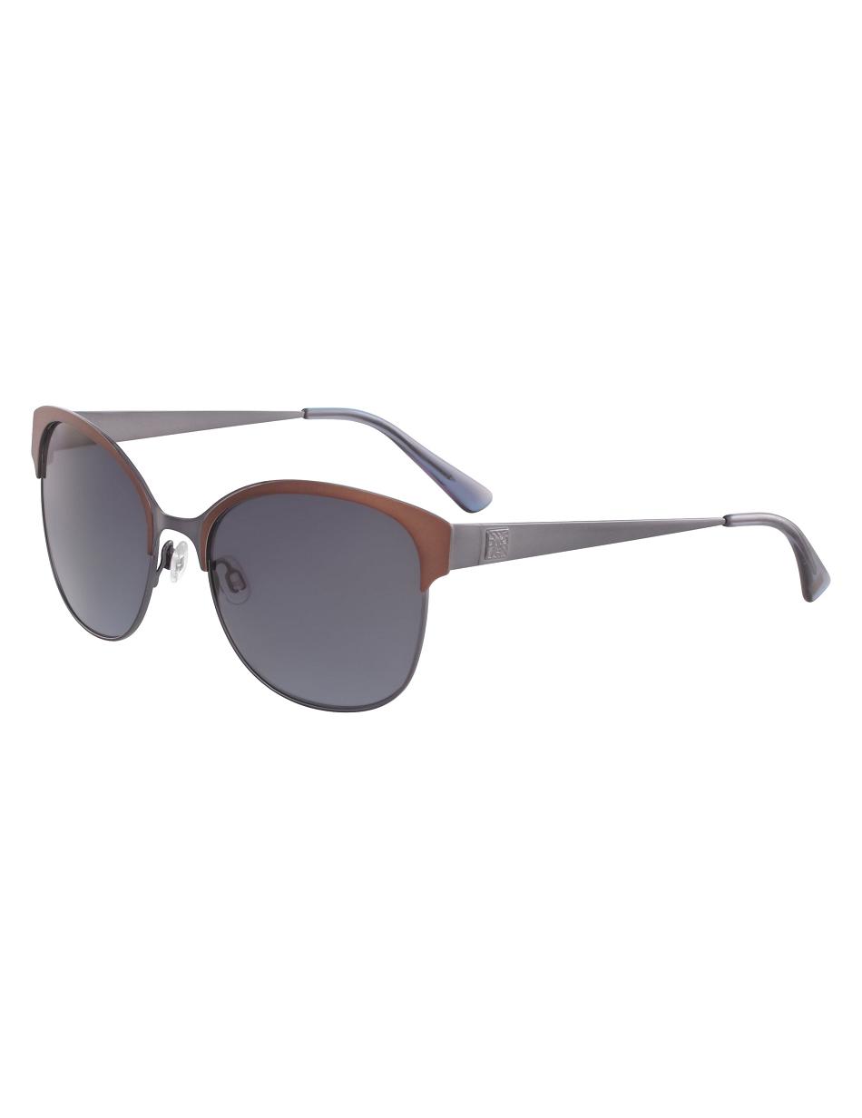 Anne Klein Two-Tone Metal Square Sunglasses Best Sellers brown | ESGHC40088