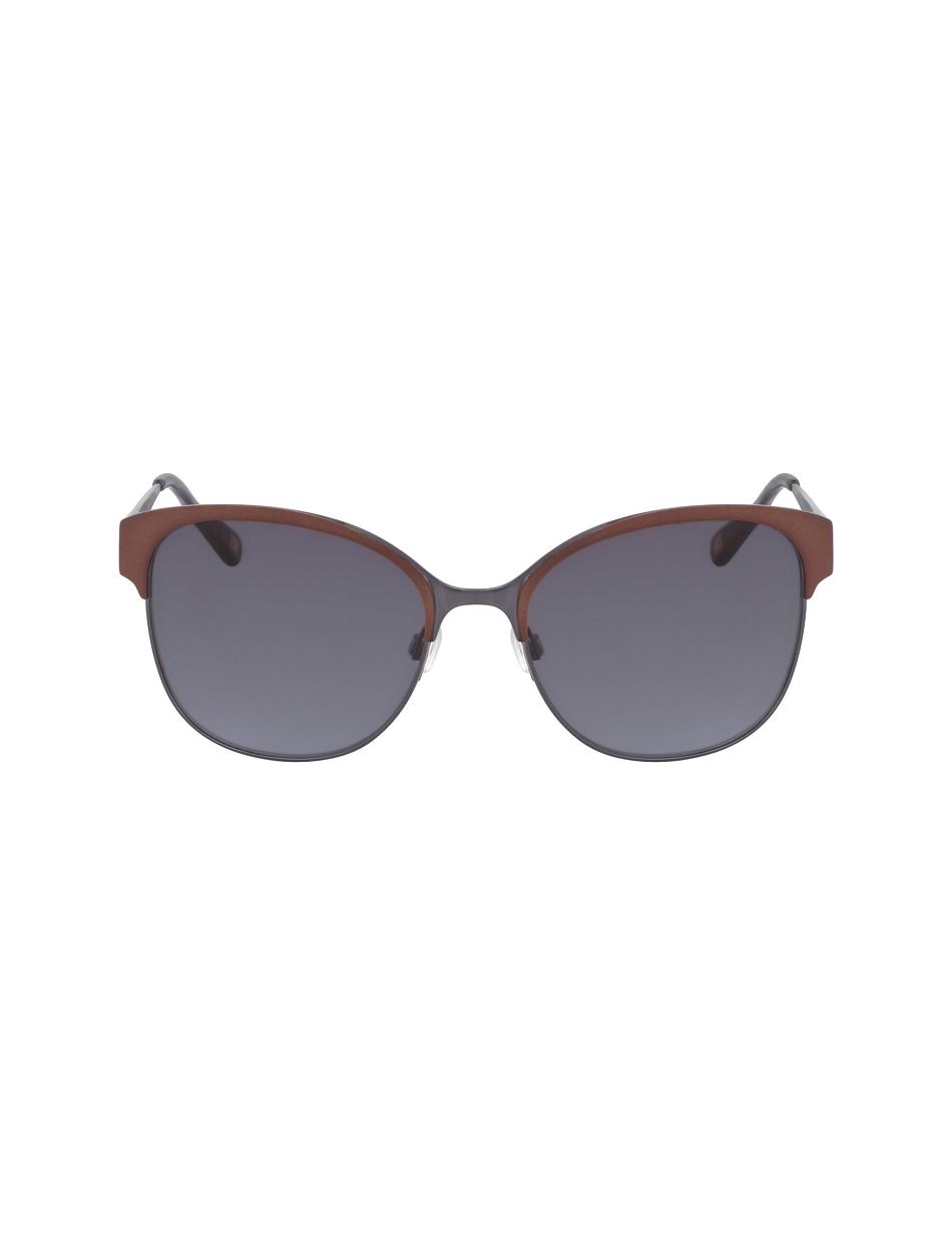 Anne Klein Two-Tone Metal Square Sunglasses Best Sellers brown | ESGHC40088