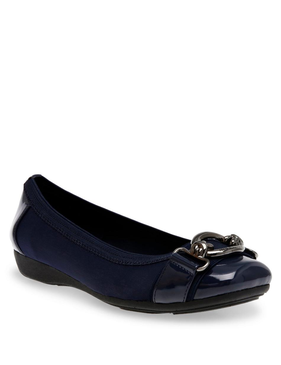 Anne Klein Urvine Flats Navy | PSGQX88070