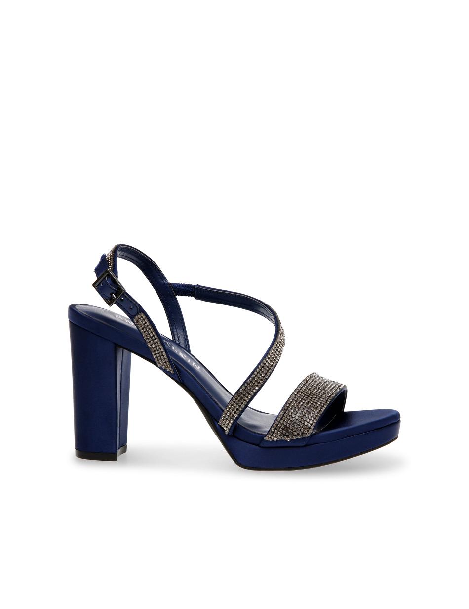 Anne Klein Veil Dress Sandal Heels Navy | QSGWA18734