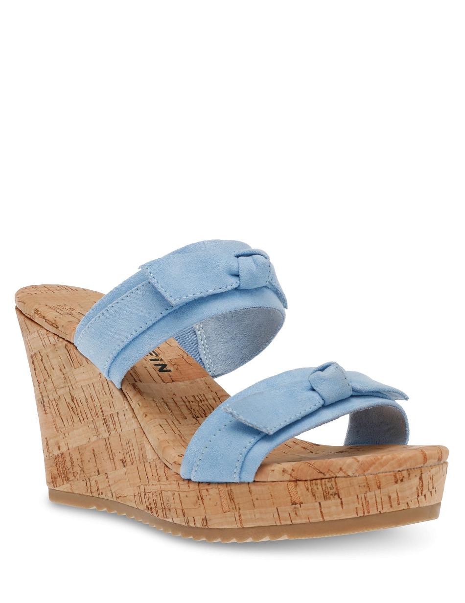 Anne Klein Wiona Wedges Blue | SGQAV97516